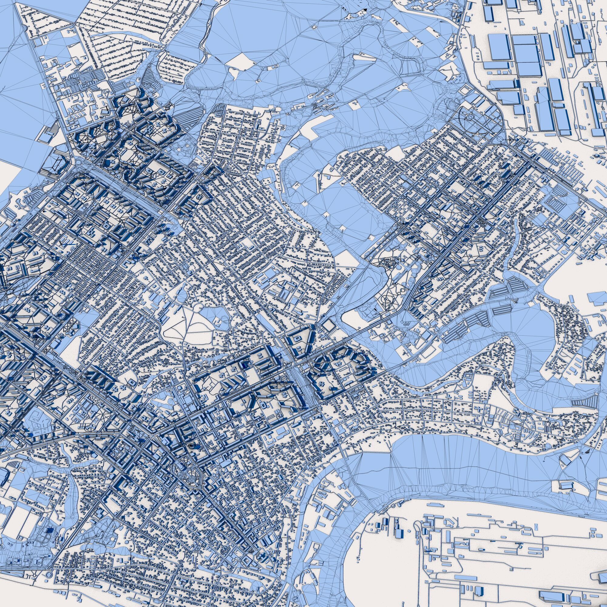 Mariupol City Ukraine 3D model_6