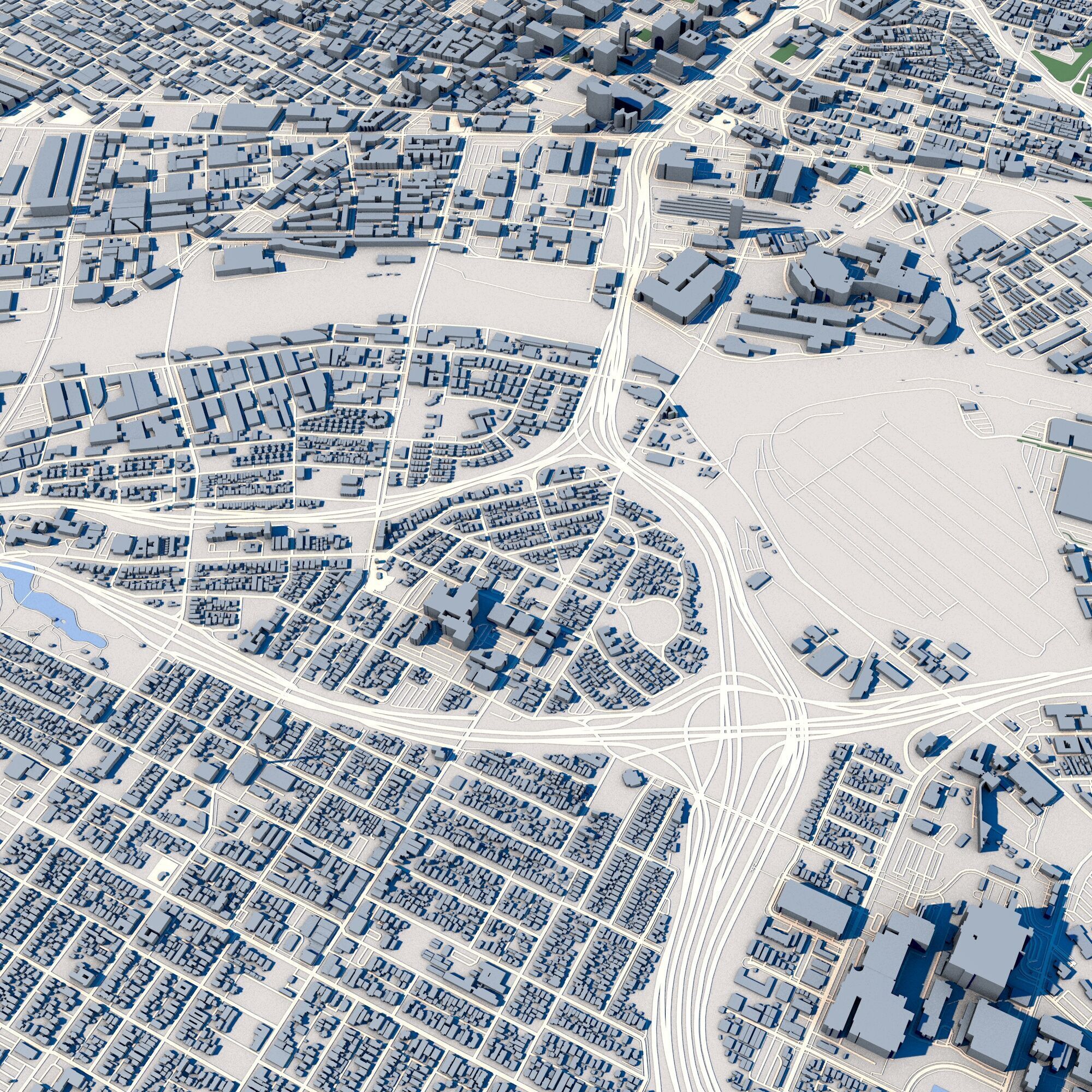 Los Angeles City California 3D model_3