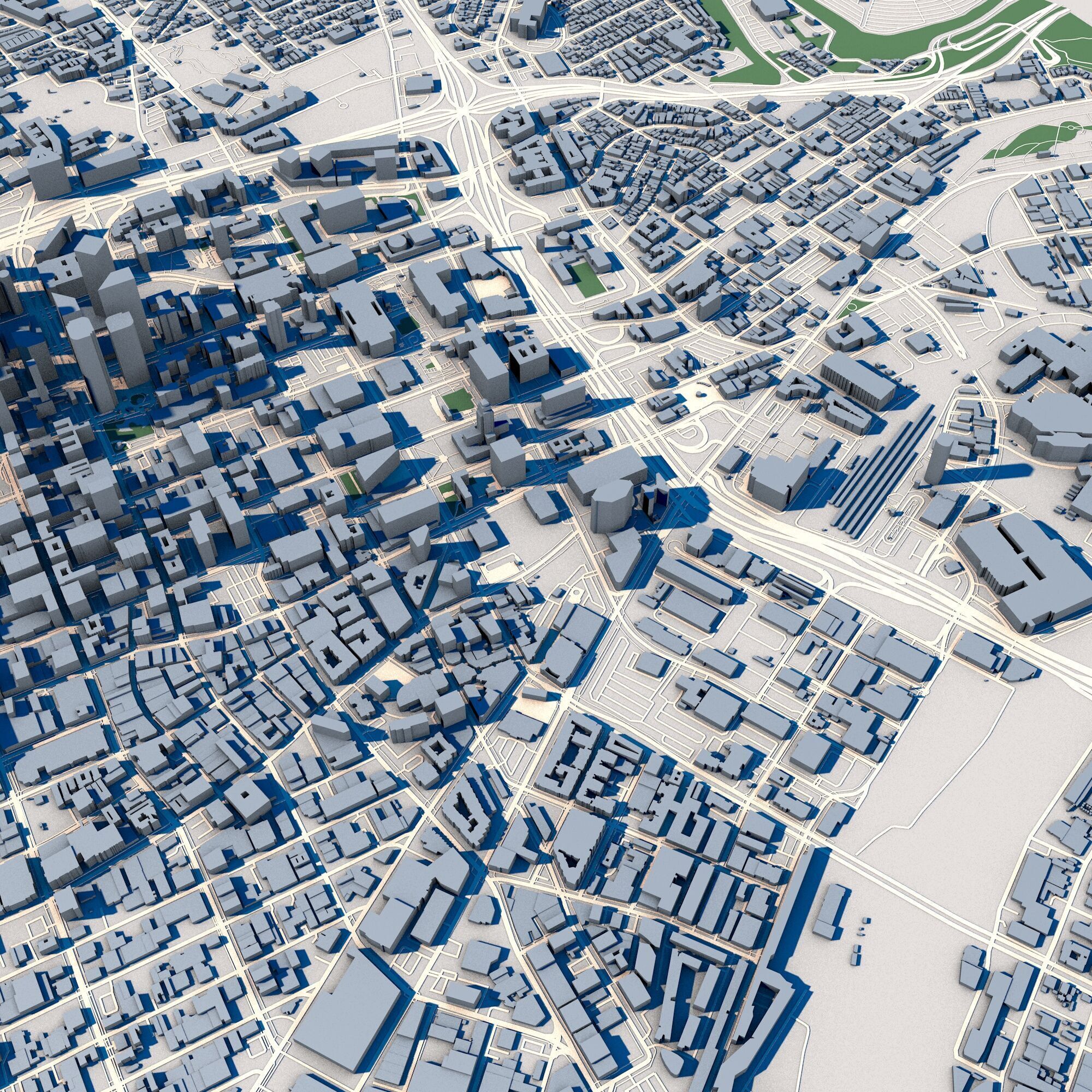 Los Angeles City California 3D model_2