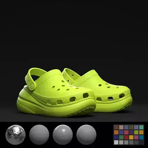 Crocs Classic Crush green