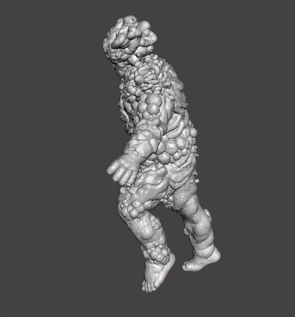 TLOU BLOATER MINIATURE MODEL HORROR FANTASY GAMES RPG DND 3D print model_6