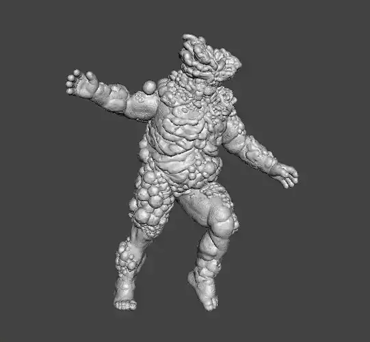TLOU BLOATER MINIATURE MODEL HORROR FANTASY GAMES RPG DND