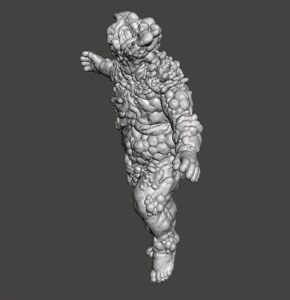 TLOU BLOATER MINIATURE MODEL HORROR FANTASY GAMES RPG DND 3D print model_5