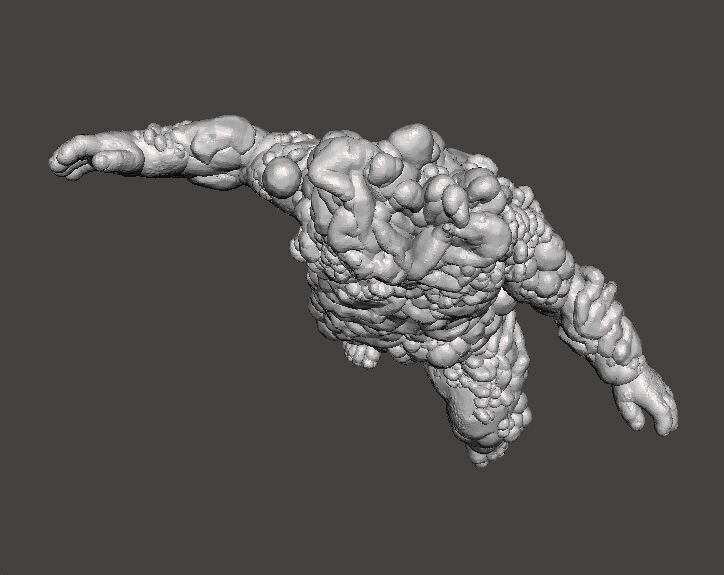 TLOU BLOATER MINIATURE MODEL HORROR FANTASY GAMES RPG DND 3D print model_8