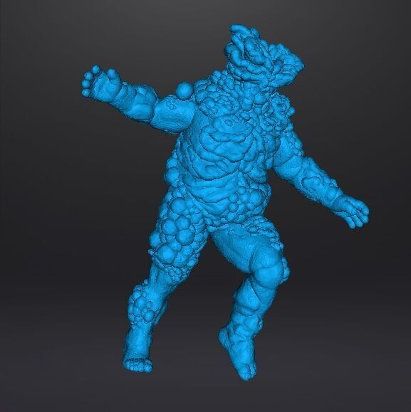 TLOU BLOATER MINIATURE MODEL HORROR FANTASY GAMES RPG DND 3D print model_11
