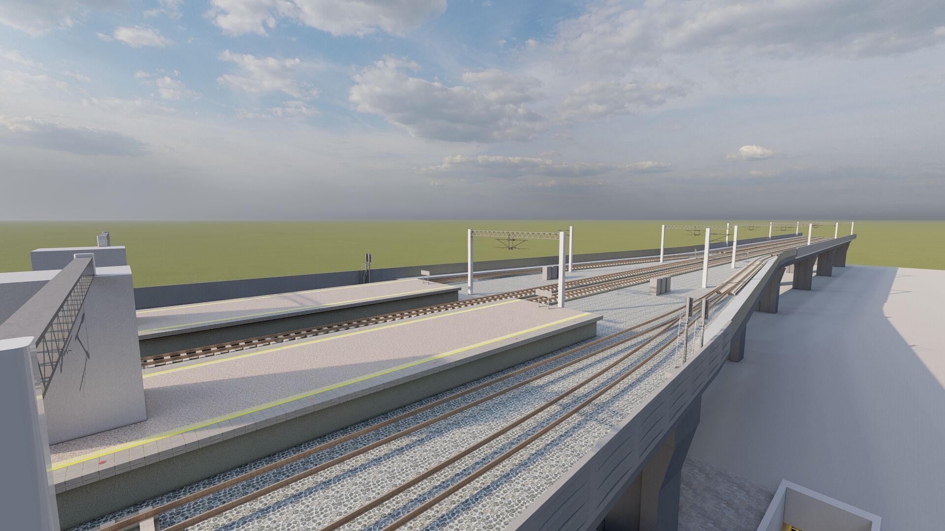 MULTILEVEL METRO STATION 3D model_14