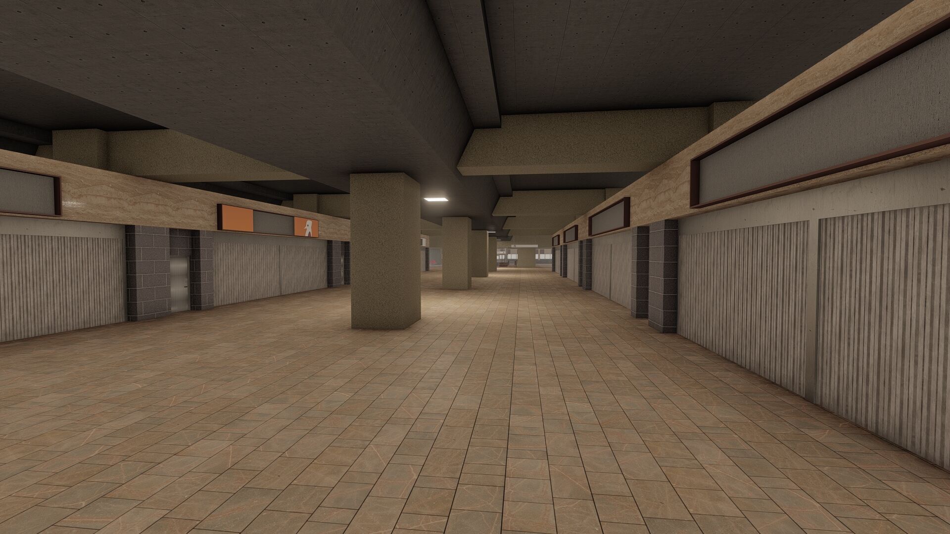 MULTILEVEL METRO STATION 3D model_31