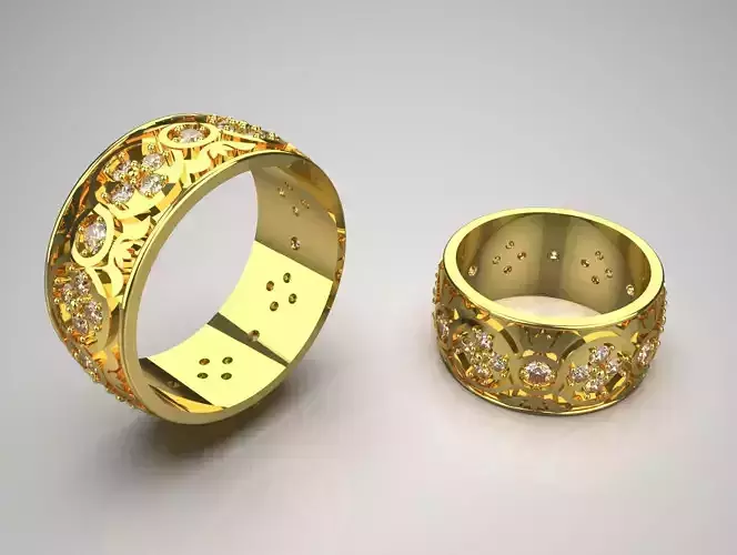 couple wedding ring cr0042