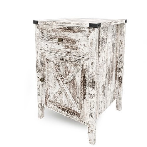 highly detailed cupboard 021 3D model