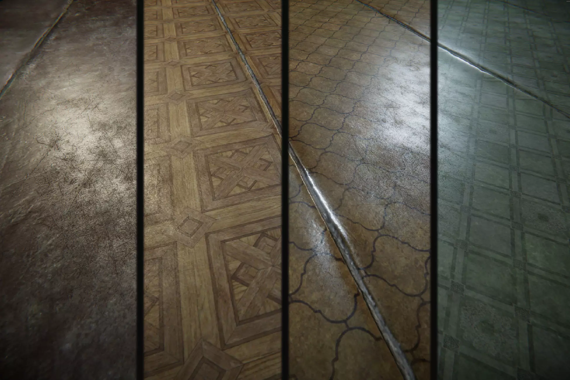 Old Floor Linoleum Texture_0