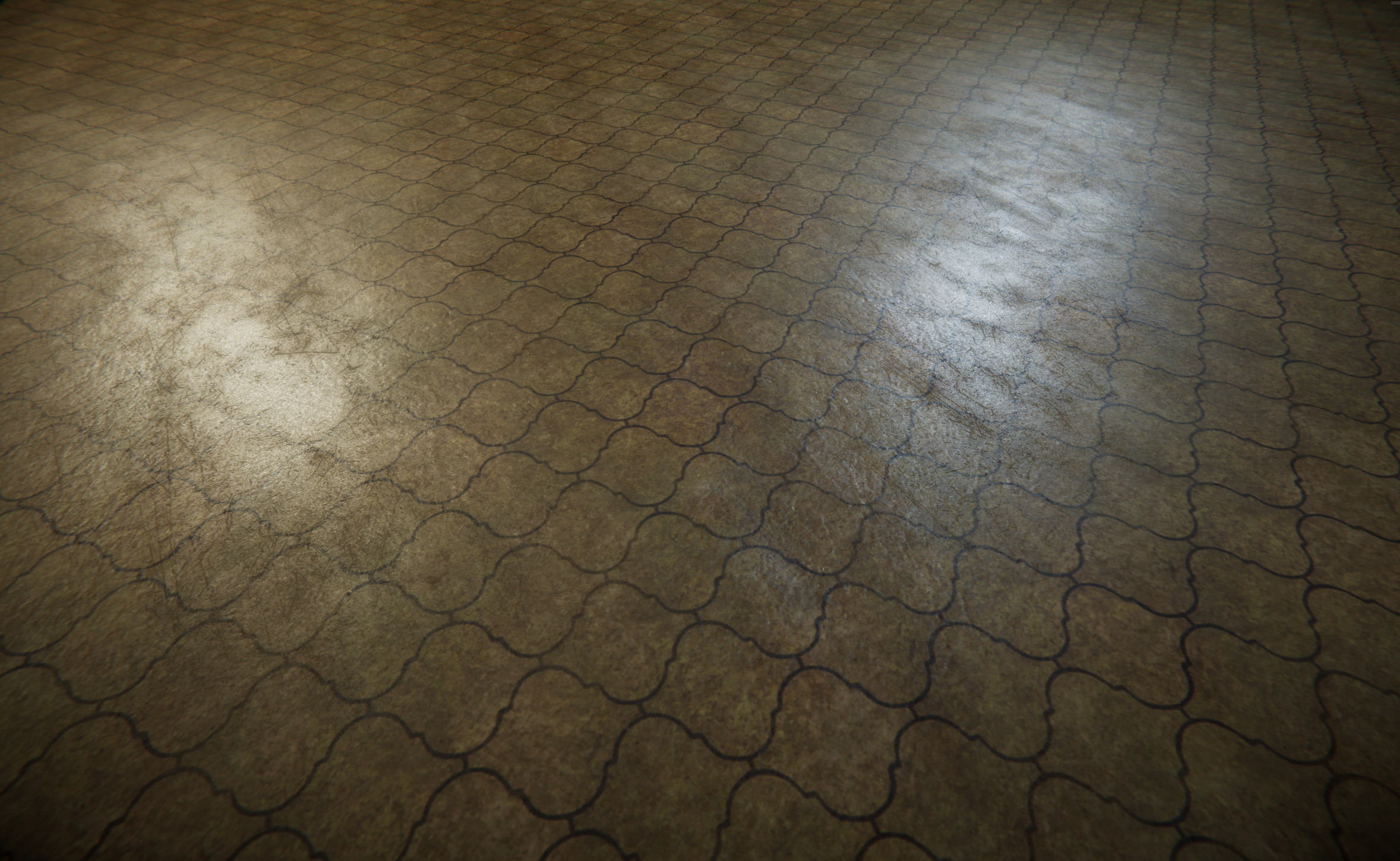 Old Floor Linoleum Texture_6