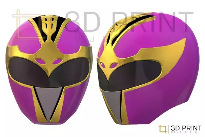 Power Rangers Dai Pink Ranger helmet 