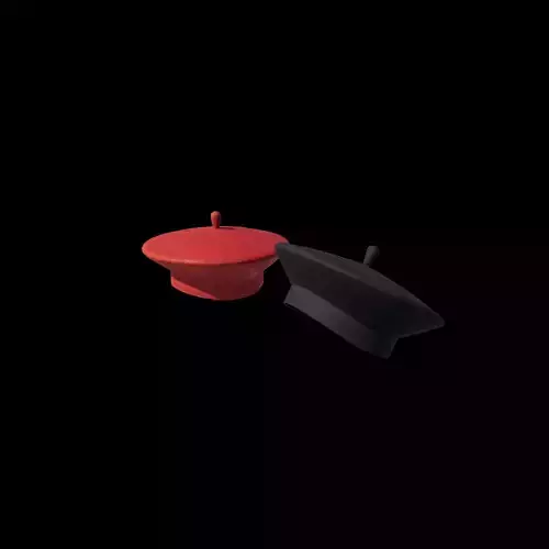 Beret Hat 3D model