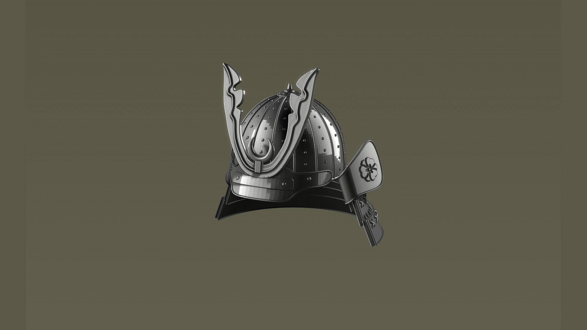 Samurai Kabuto Helmet RoZ 3D print model_10