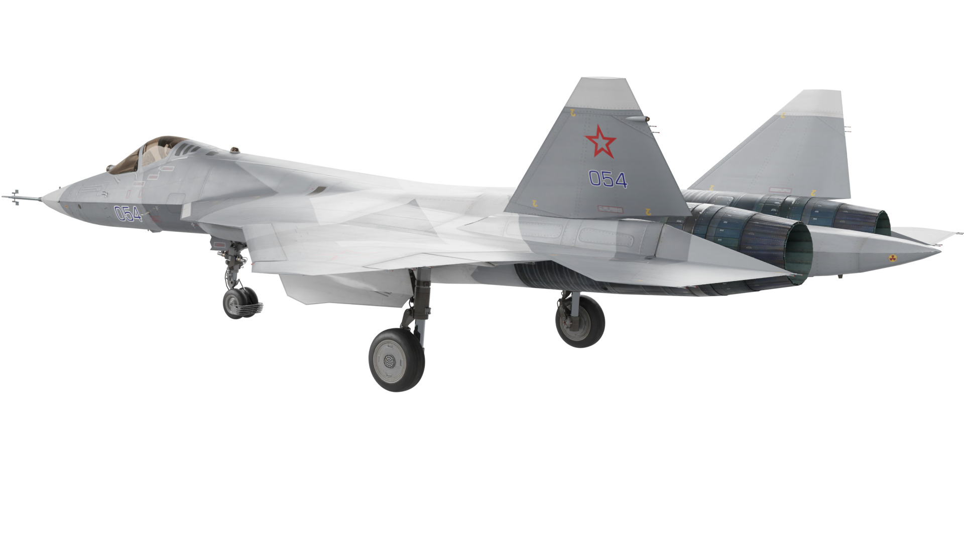 Sukhoi Su-57 Felon 3D model_2