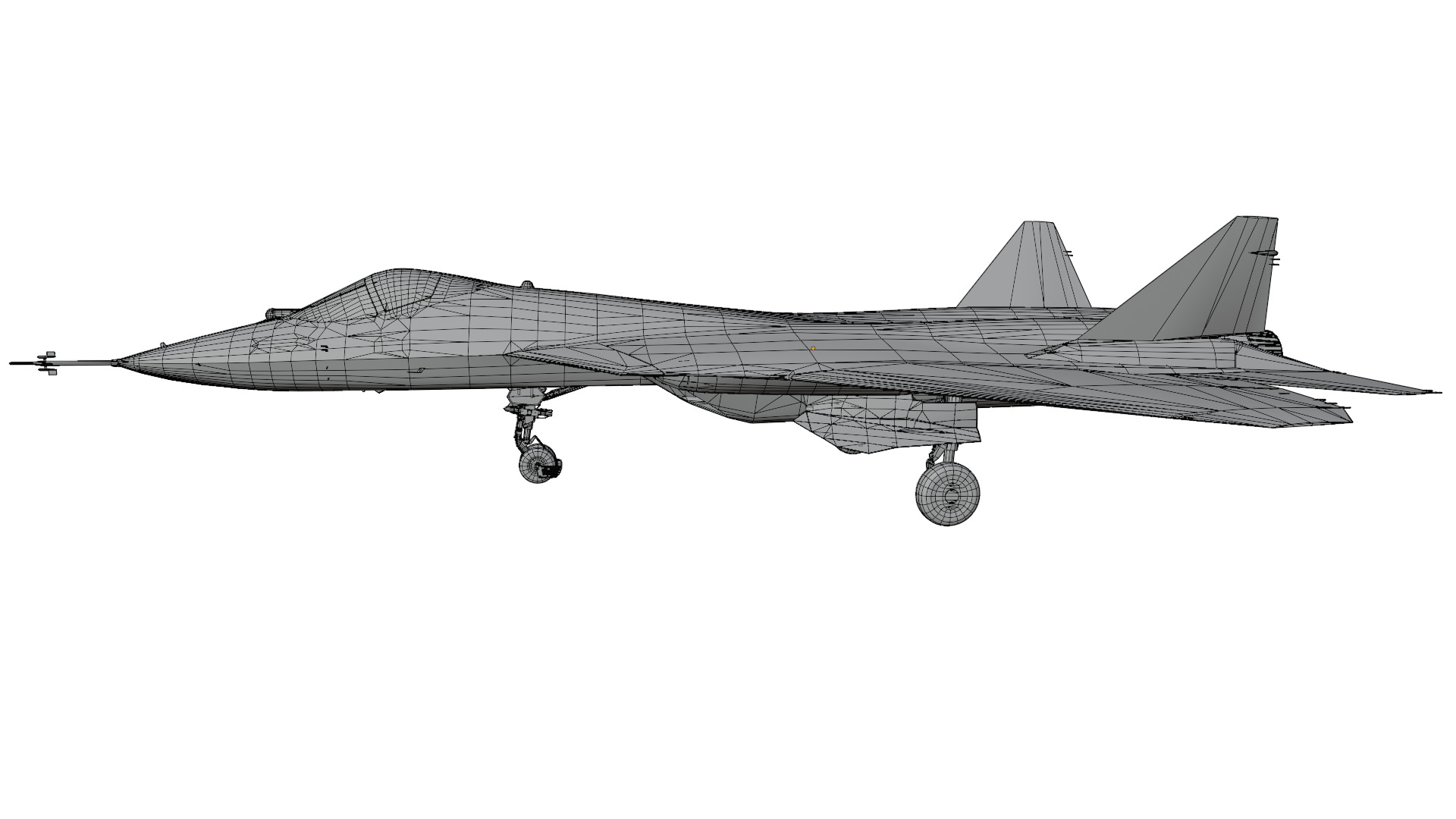 Sukhoi Su-57 Felon 3D model_10