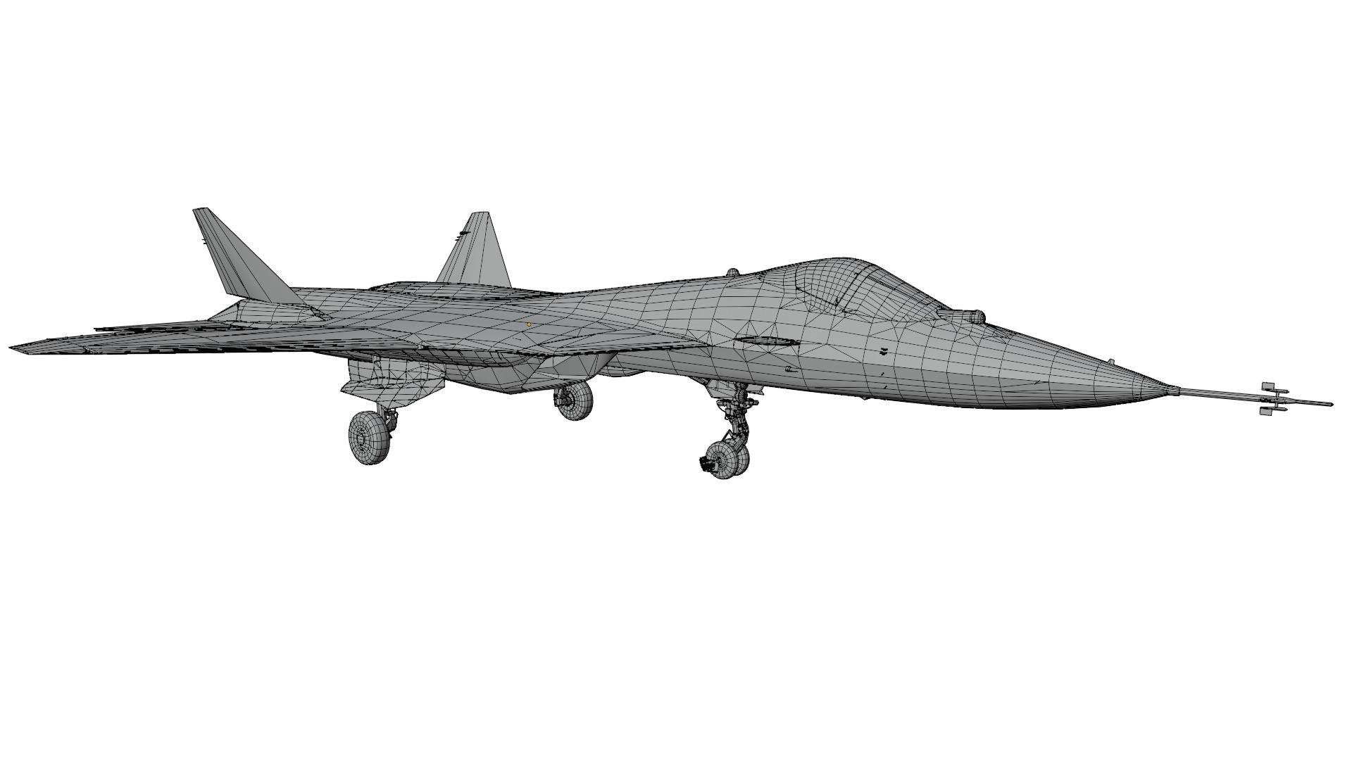 Sukhoi Su-57 Felon 3D model_15