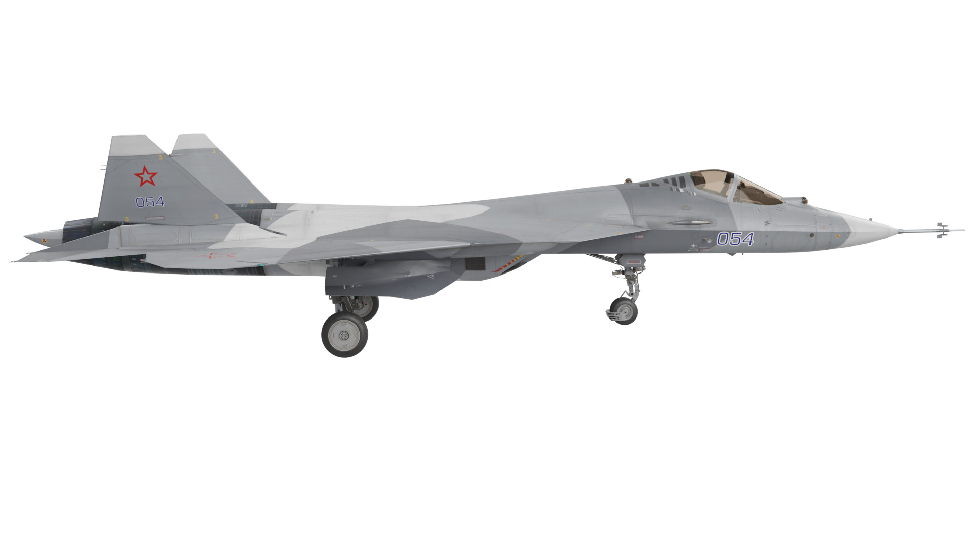 Sukhoi Su-57 Felon 3D model_5