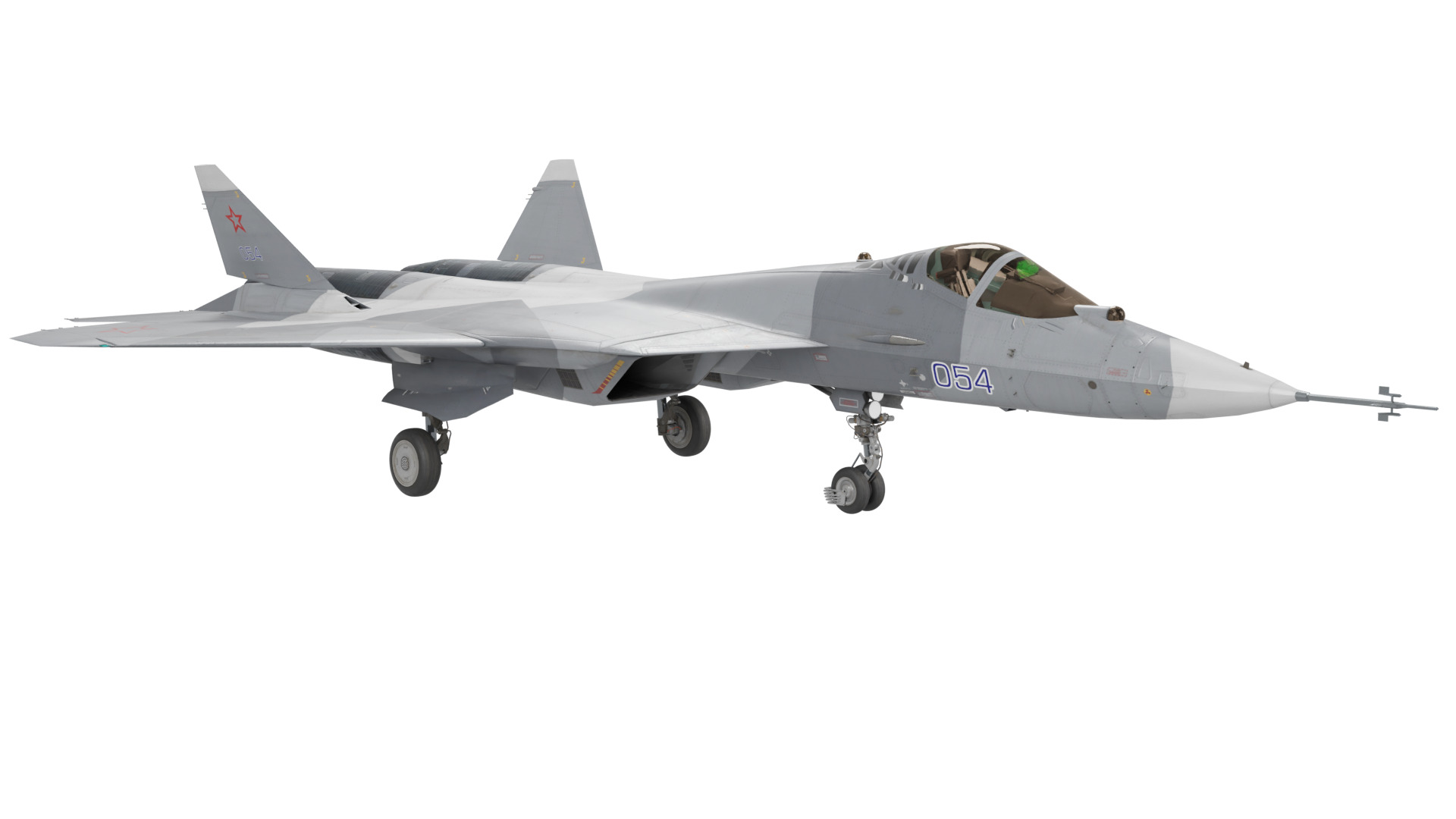 Sukhoi Su-57 Felon 3D model_6