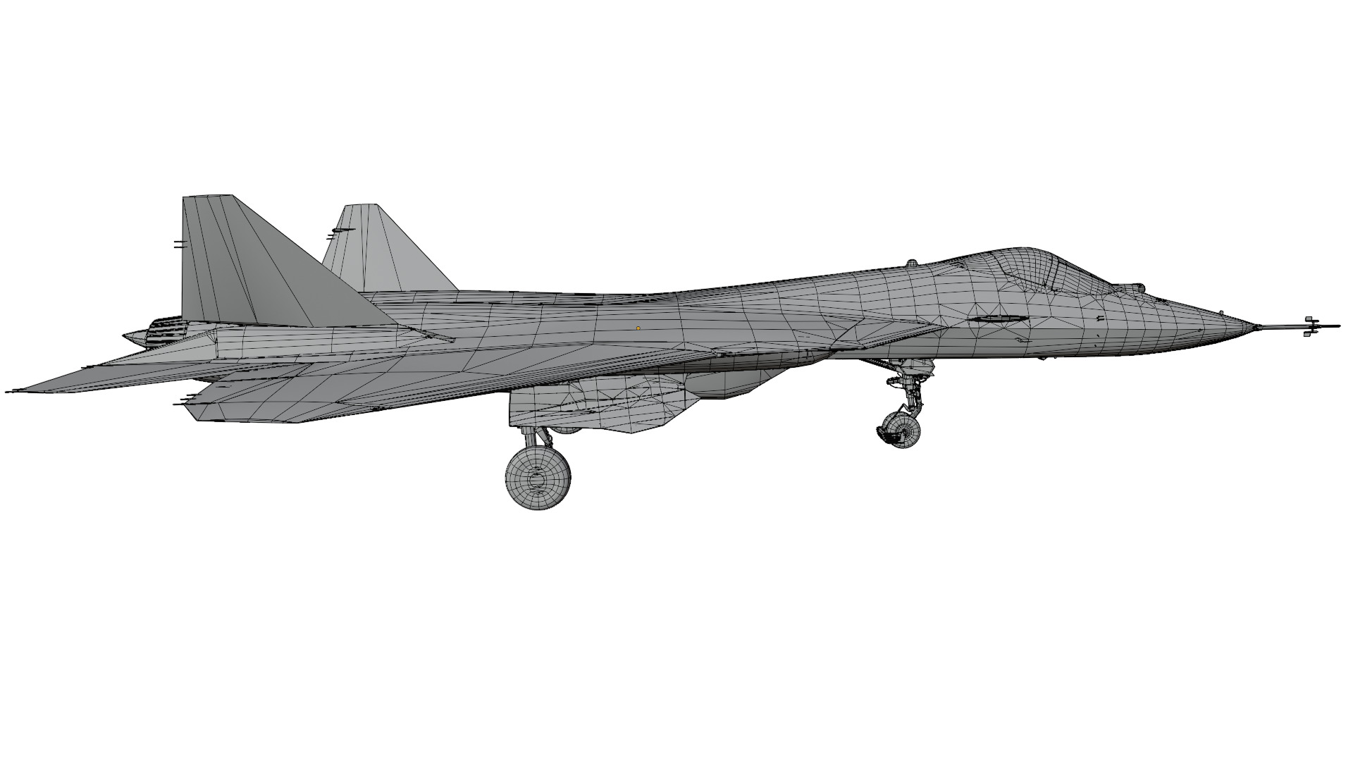 Sukhoi Su-57 Felon 3D model_14