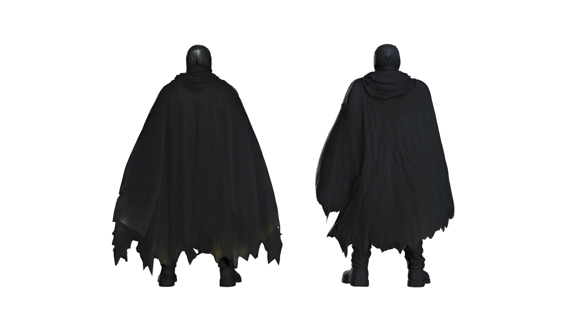 Suit Armor Superhero Knight Character 3D Model 3D model_2