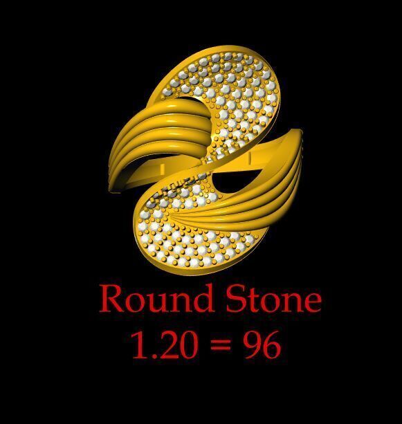  Unique Ring - 0029 3D print model_11