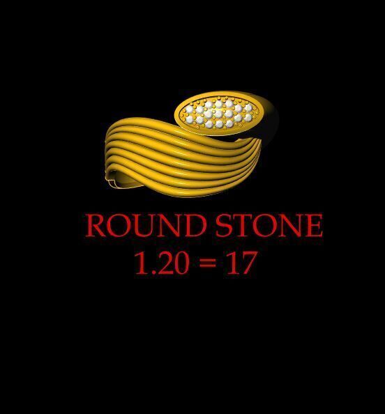  Unique Ring - 0029 3D print model_1