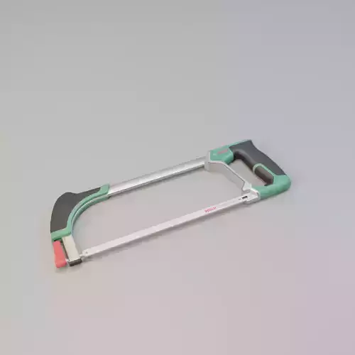 Realistic Bosch Hack Saw with PBR Texture
