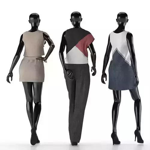 Free Mannequin Set 01 