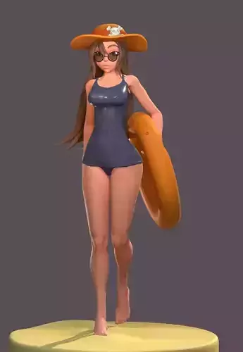 May from Guilty Gear 3D model