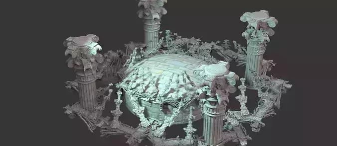 Arena of Miletus 3D model