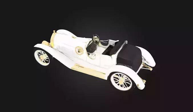 Vintage Elegance Car Classic Sophistication on Wheels 3D model