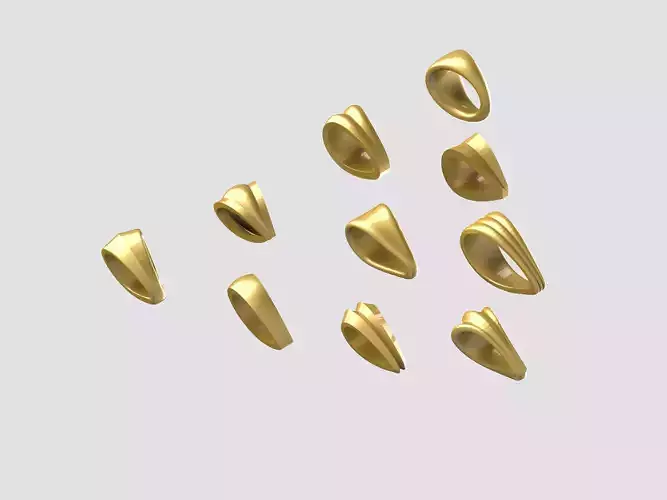 10-pieces Pendant Loop files