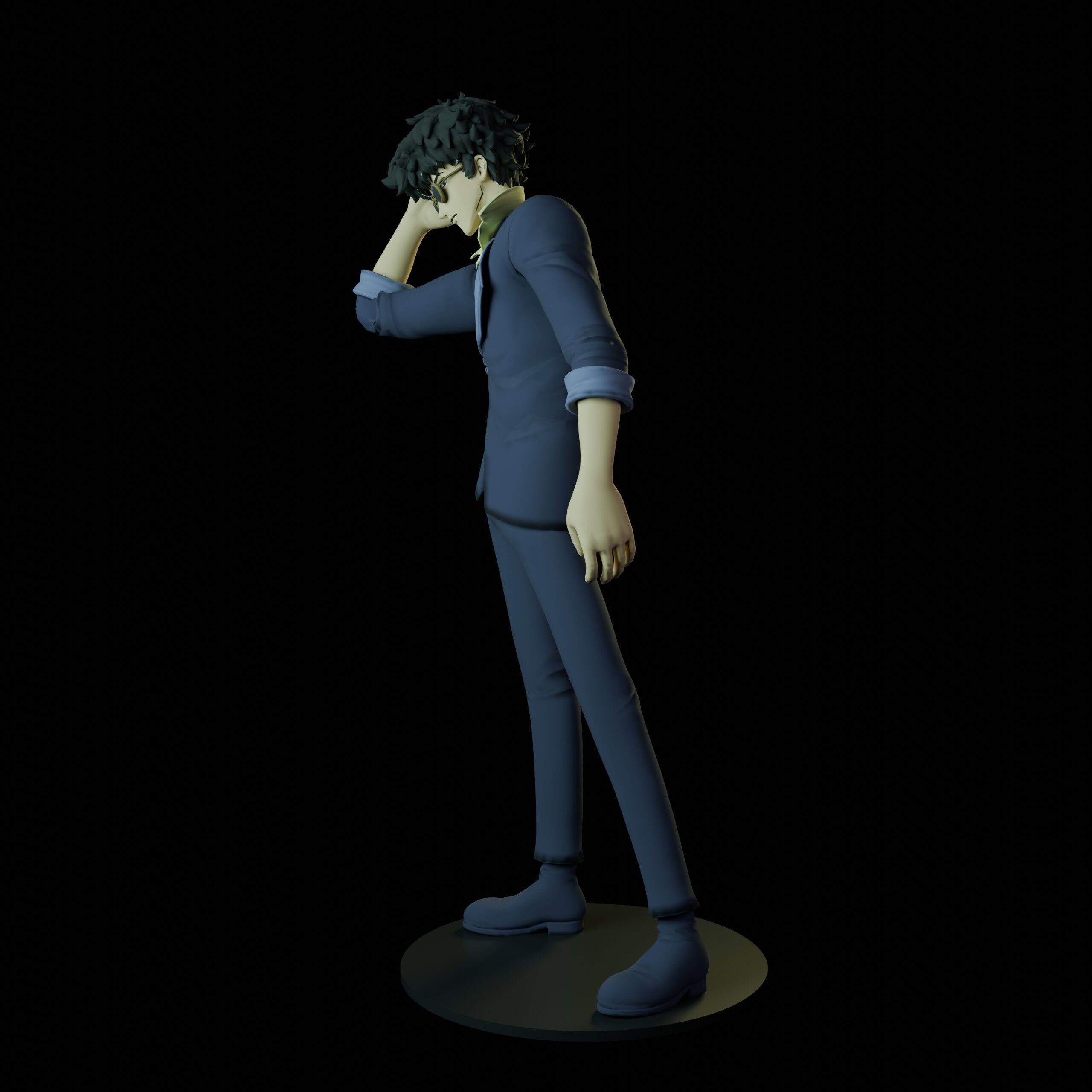 Spike Spiegel 3D print model_2