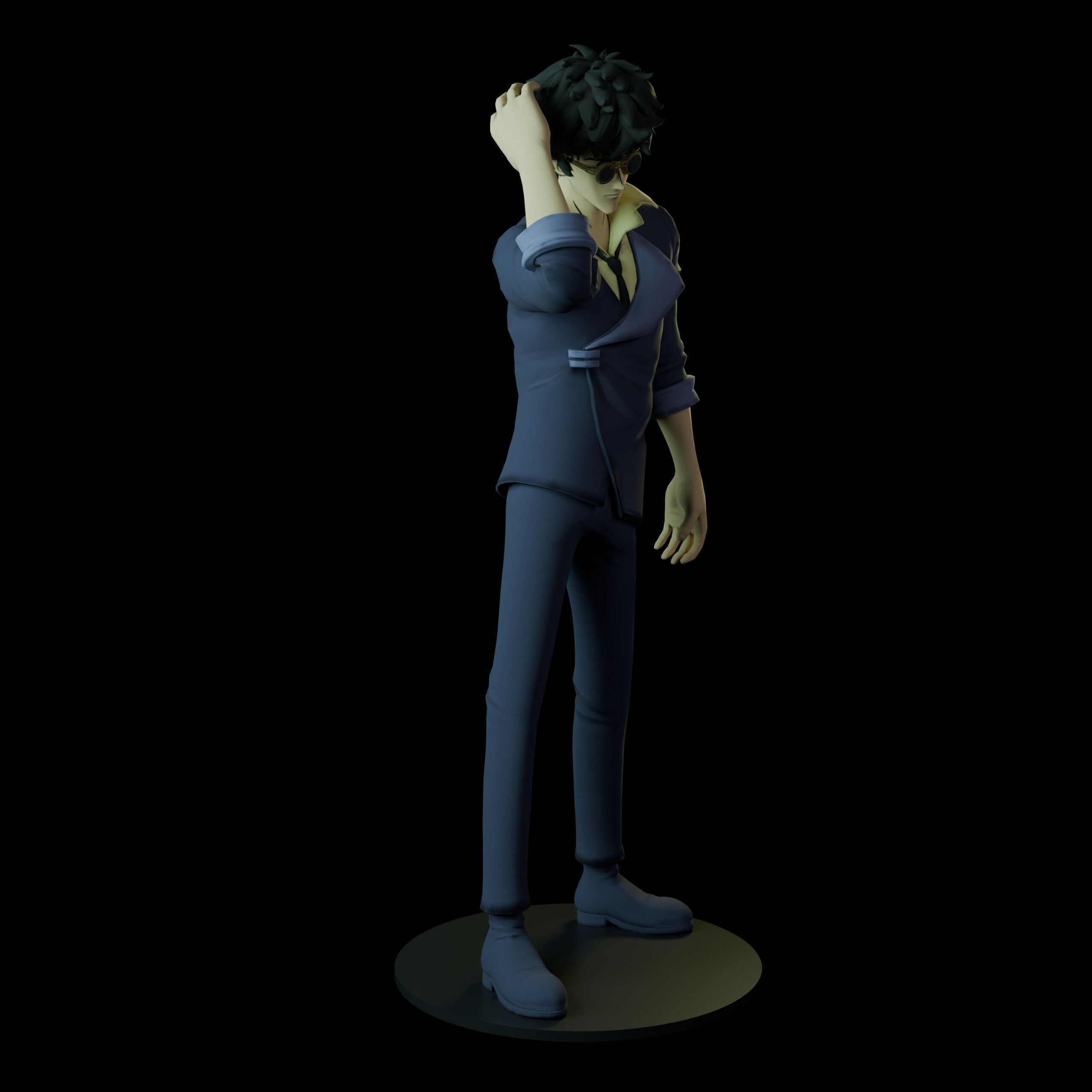 Spike Spiegel 3D print model_10