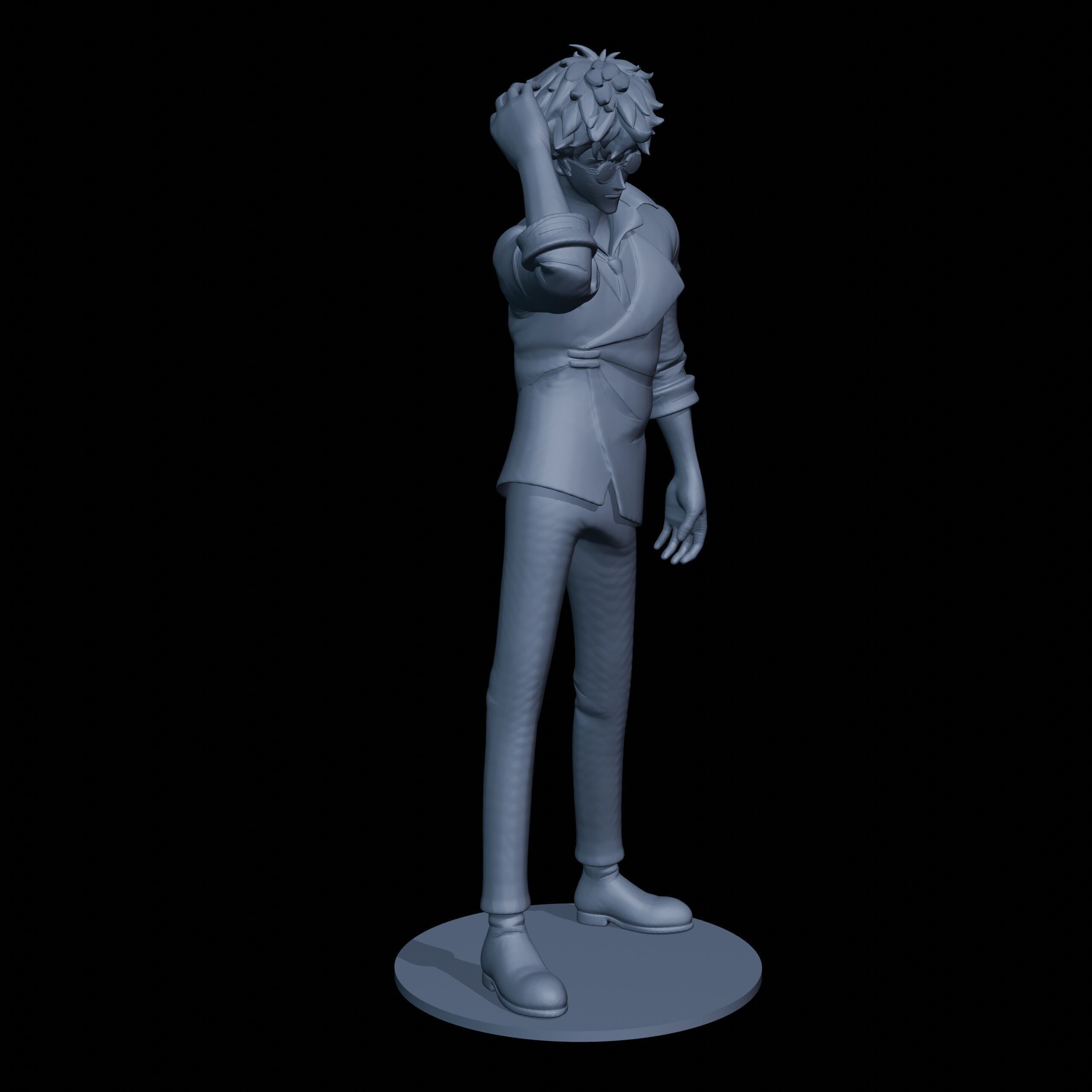 Spike Spiegel 3D print model_11
