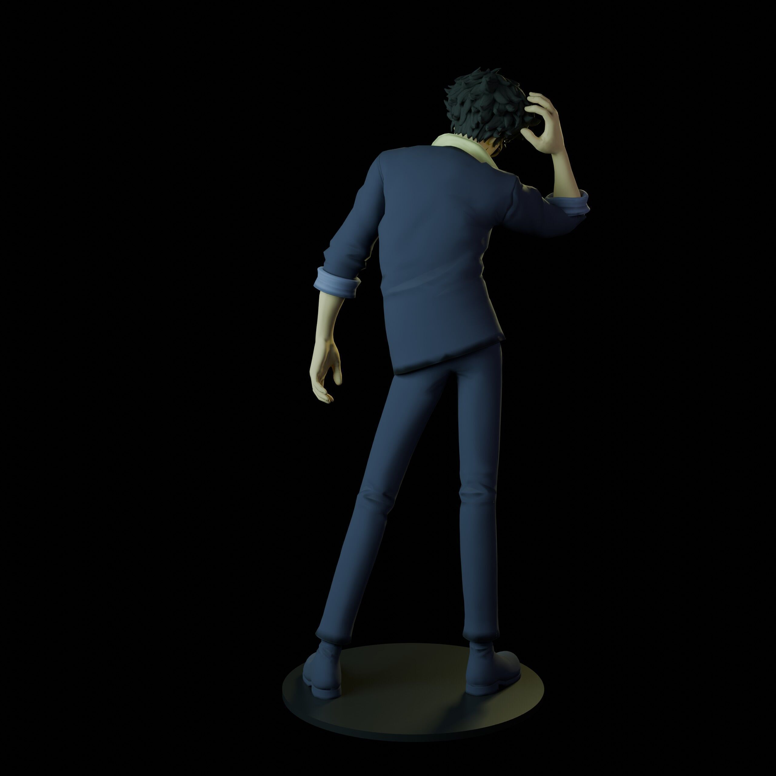 Spike Spiegel 3D print model_6