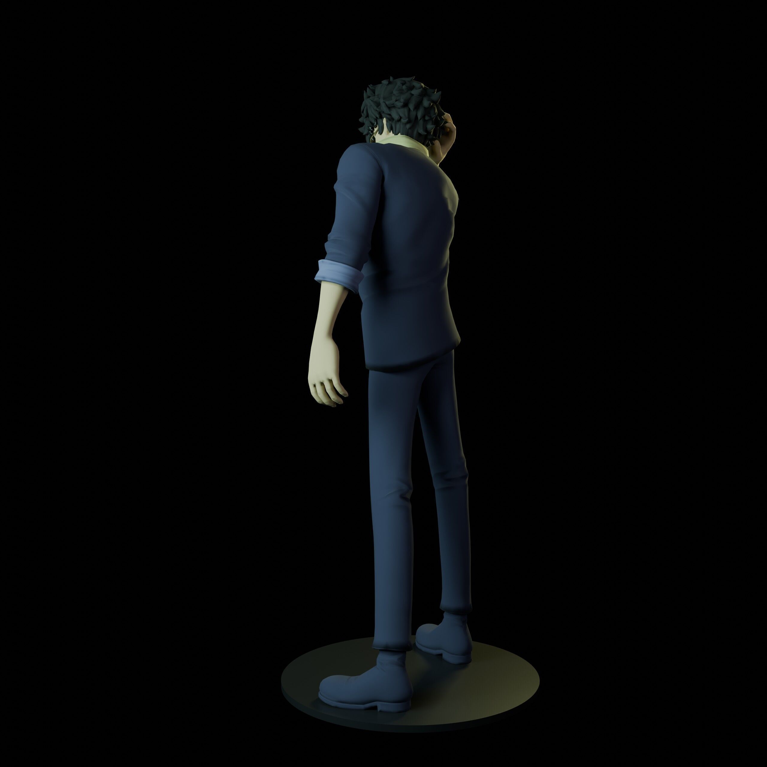 Spike Spiegel 3D print model_4
