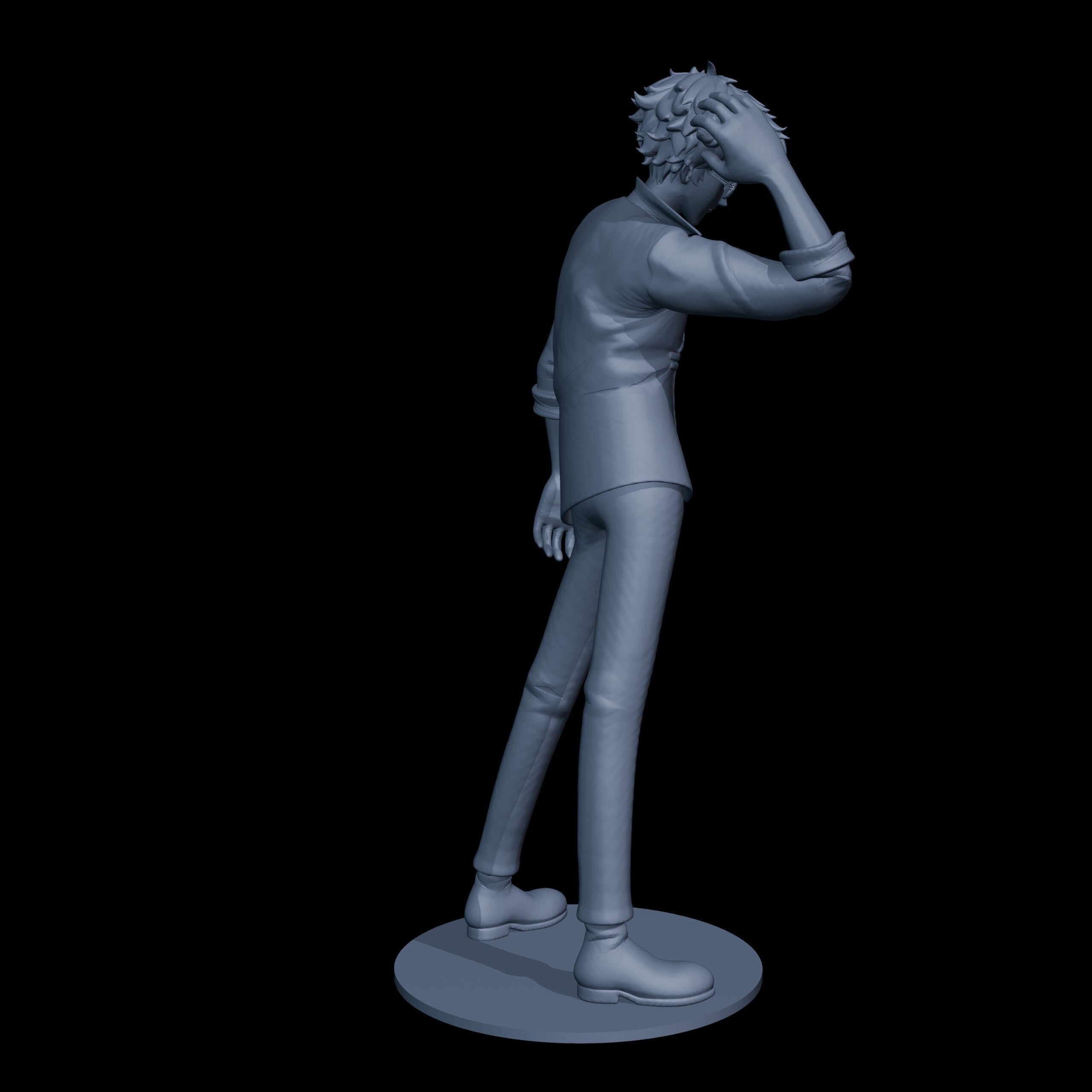 Spike Spiegel 3D print model_9