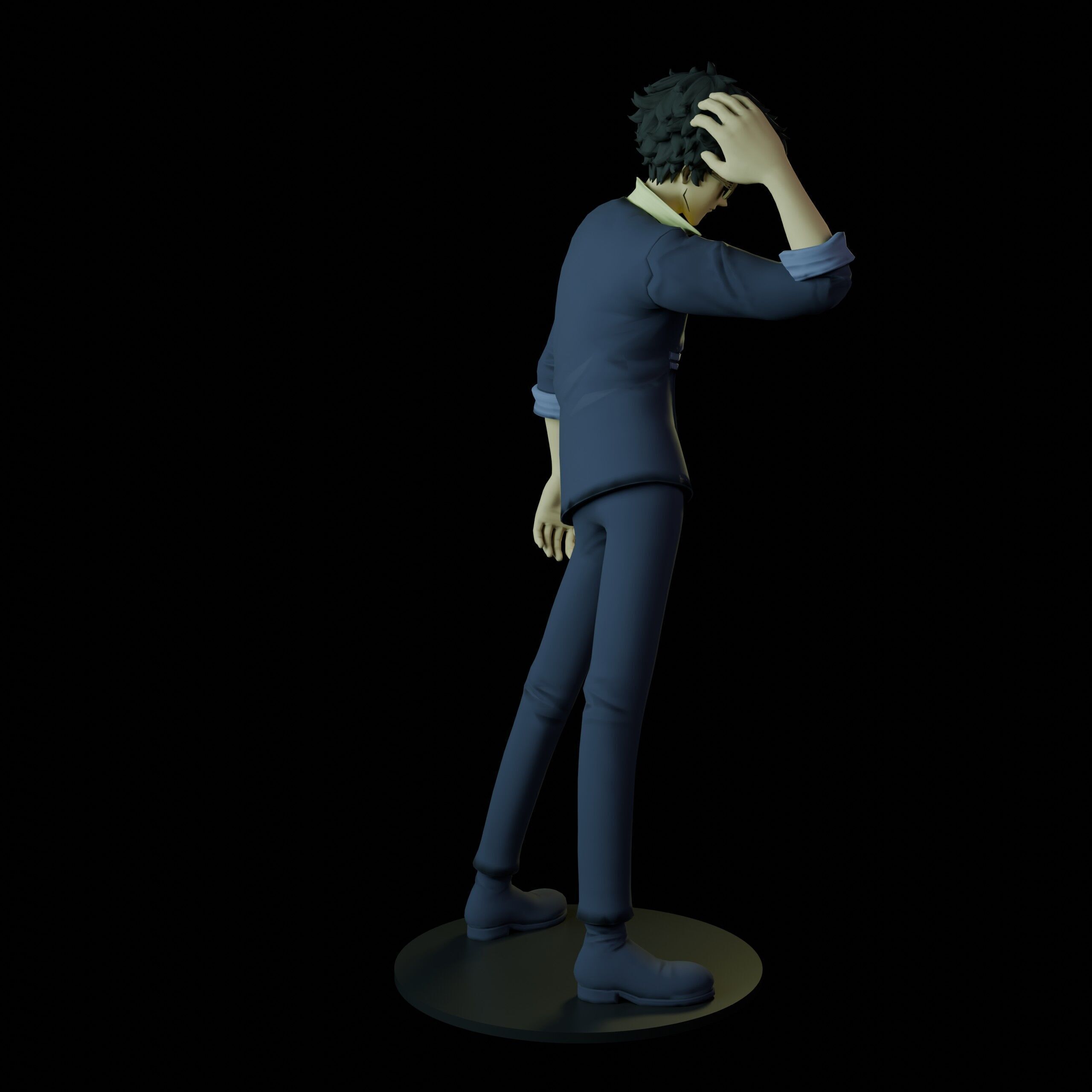 Spike Spiegel 3D print model_8