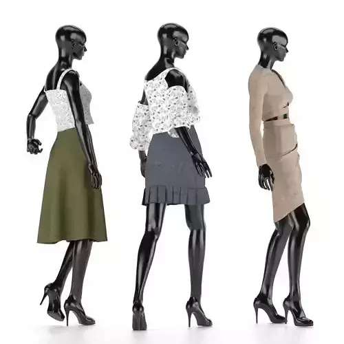 Free Mannequin Set 02