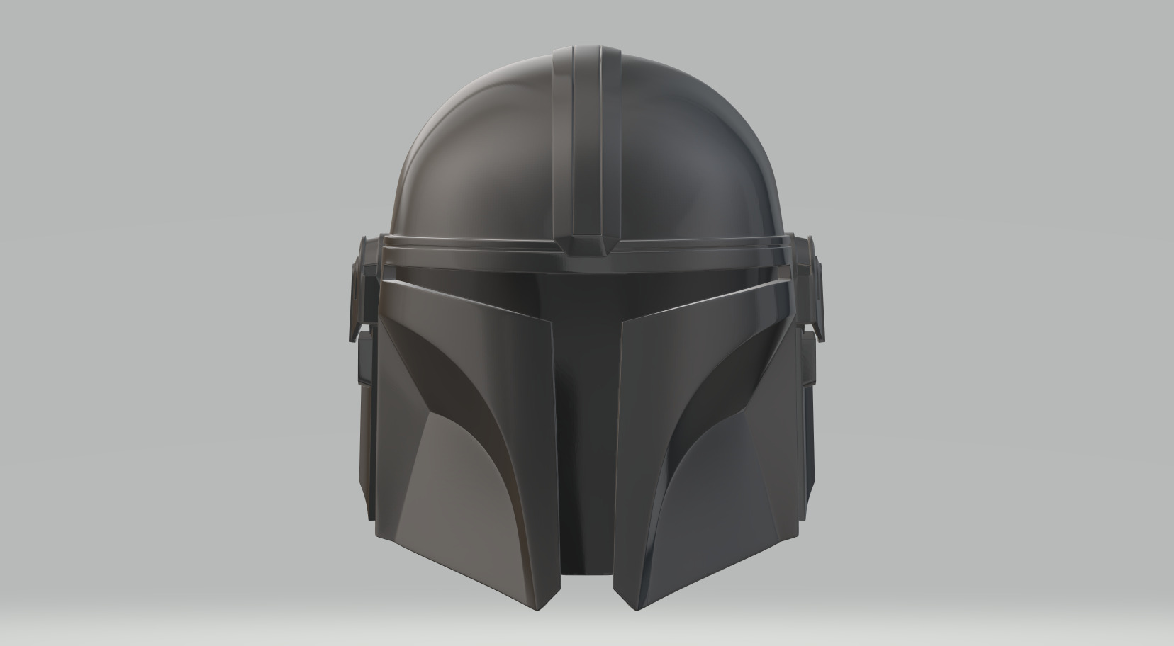 Mandalorian helmet Star Wars 3D print model
