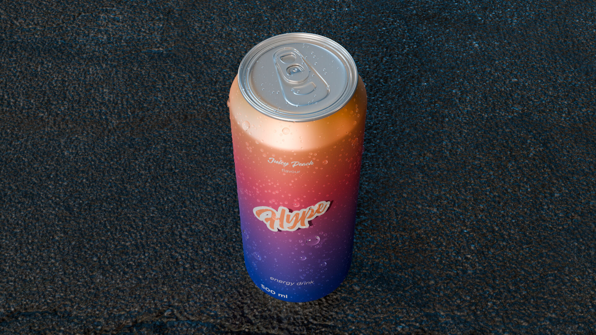 Energy Drink Can 3D model_5