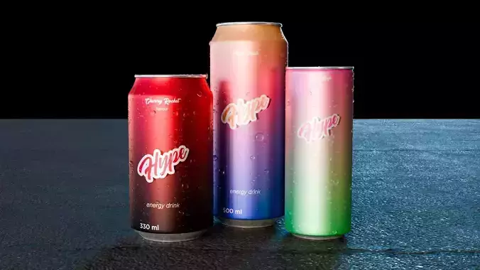 Energy Drink Can