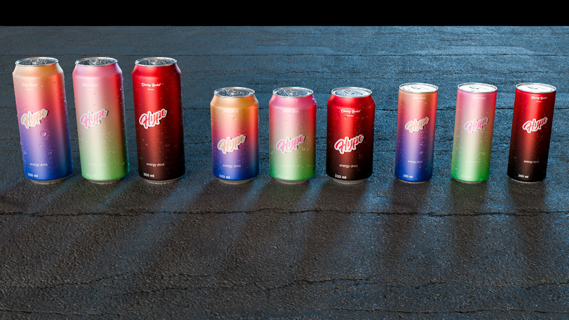 Energy Drink Can 3D model_2