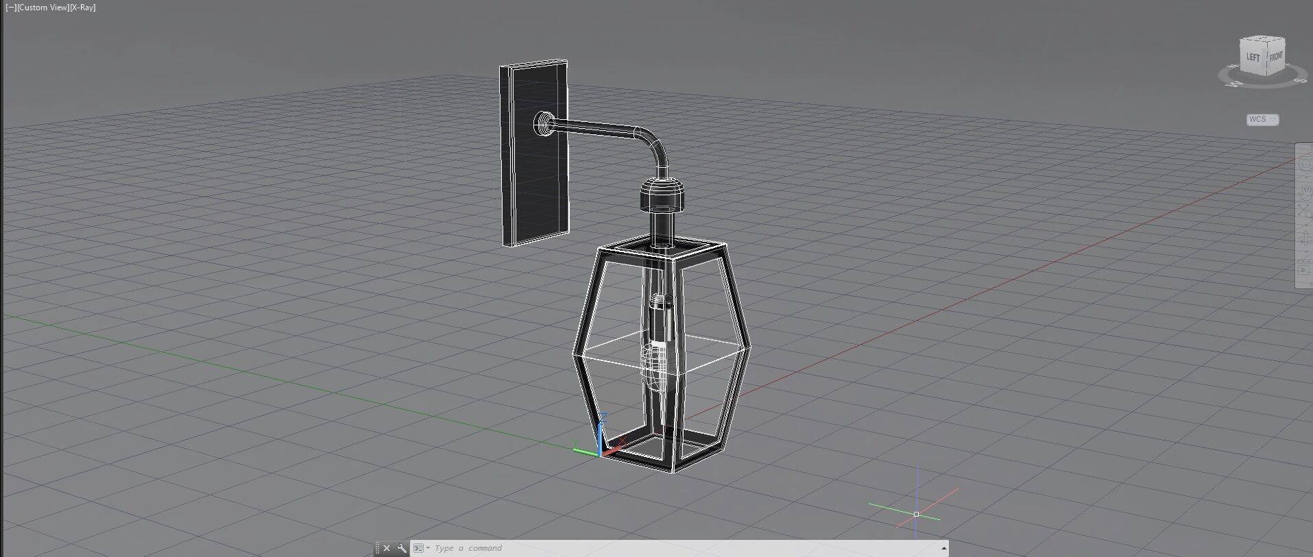 Outdoor Lamp A3 Free 3D model_8