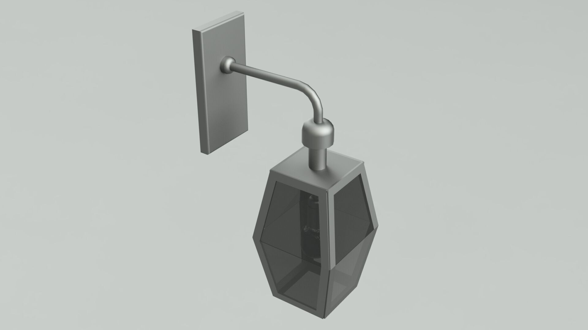 Outdoor Lamp A3 Free 3D model_3