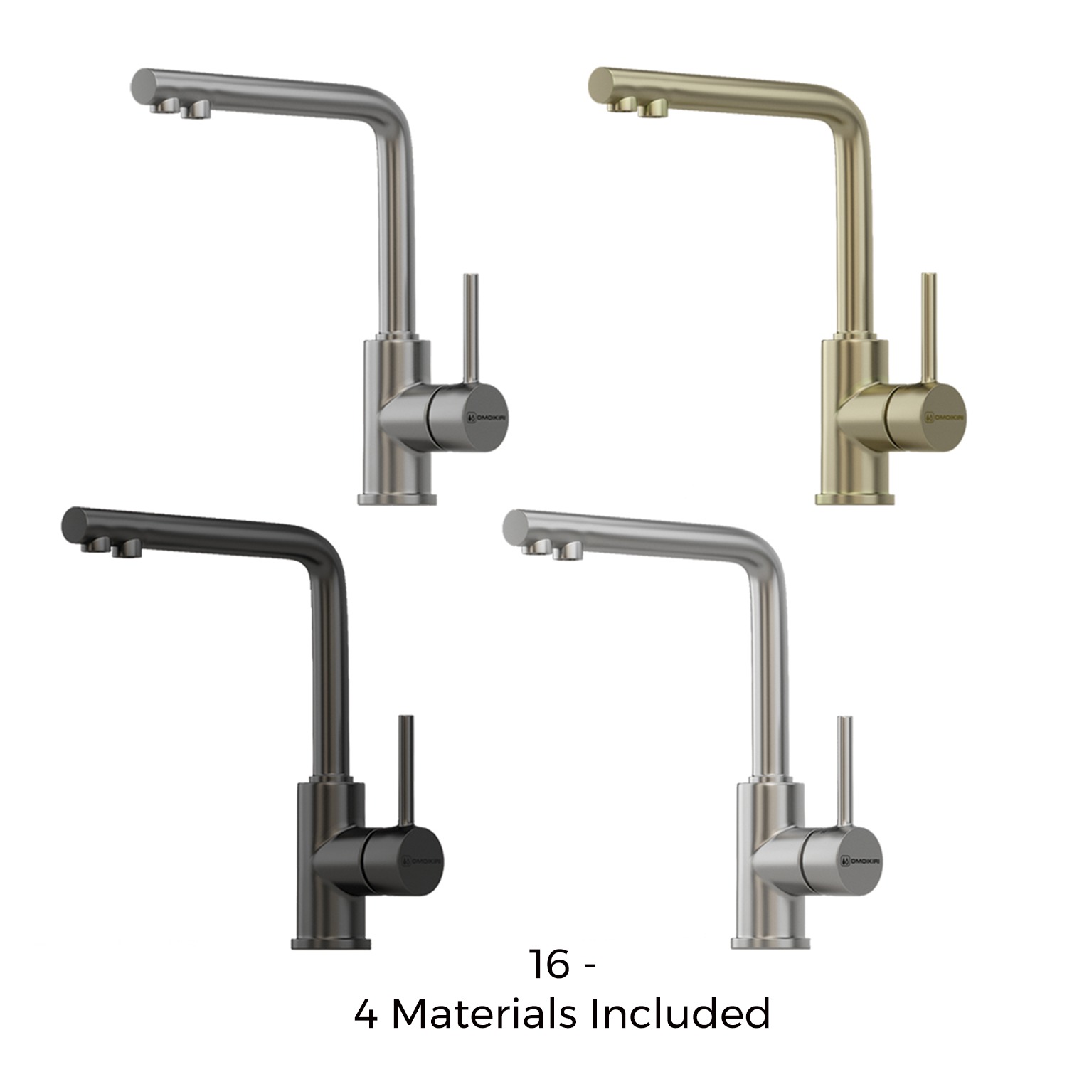 Kitchen Faucet Bundle - 37 High-Quality 3D Models 3D Model Collection_16