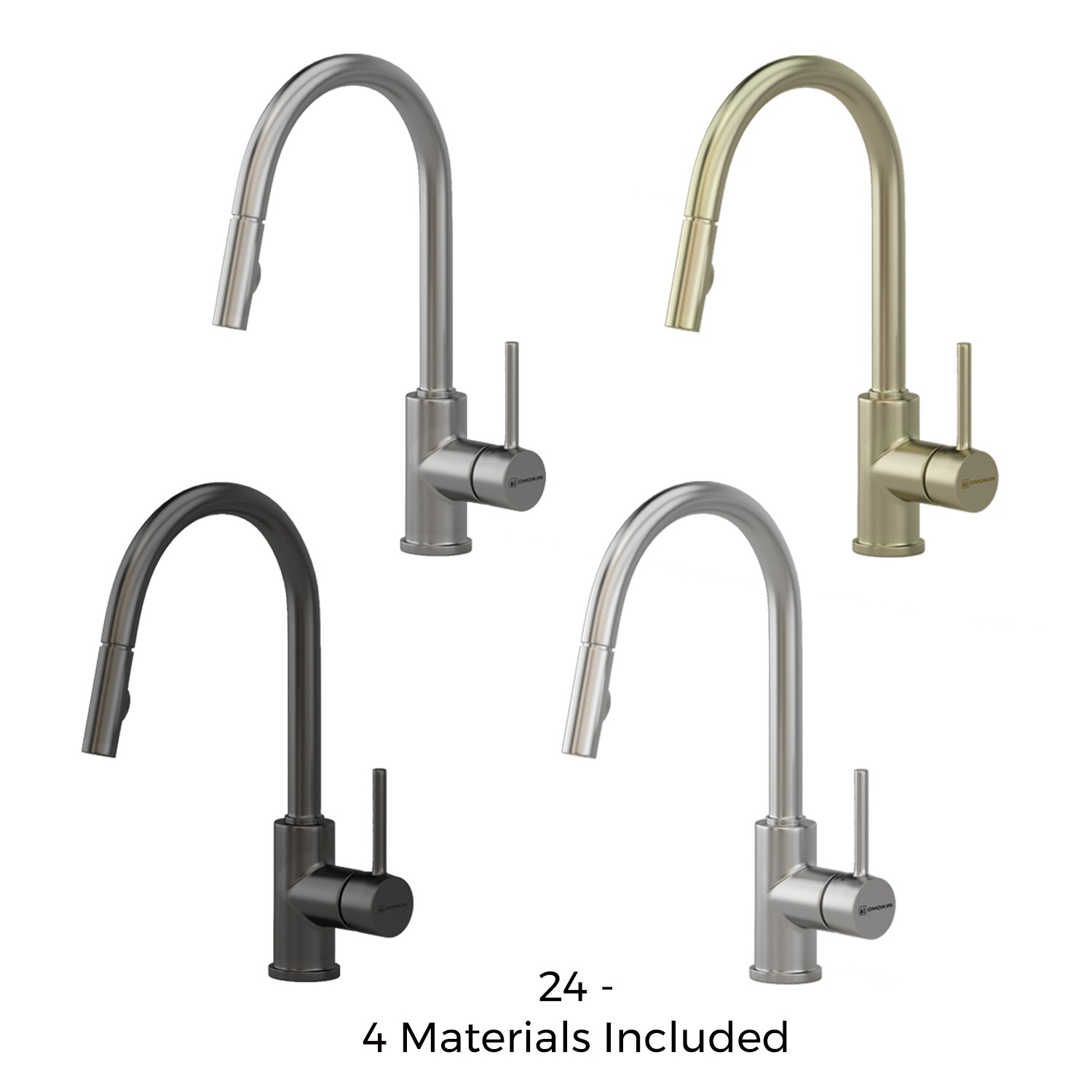 Kitchen Faucet Bundle - 37 High-Quality 3D Models 3D Model Collection_21