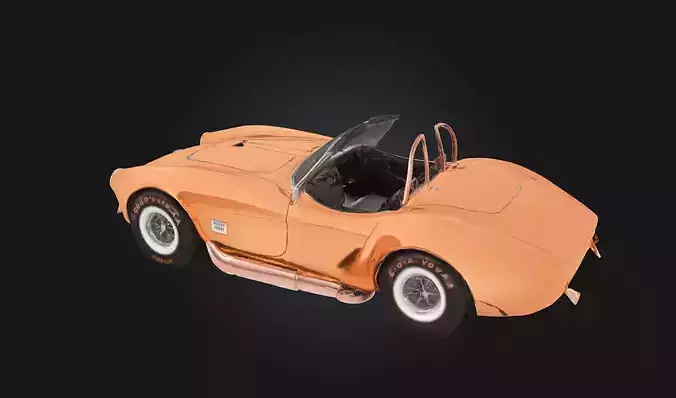 Copper Cobra Roadster  Sleek Power with a Gleaming Finish